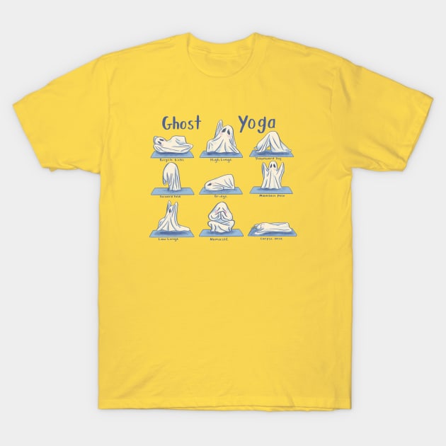 Ghost Yoga T-Shirt by danyellysdoodles